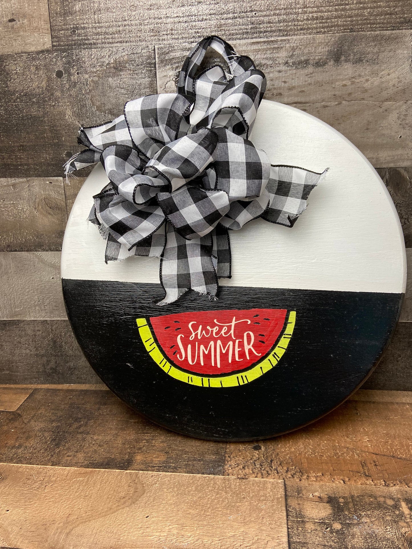 Door Hanger or tray - Sweet Summer, home decor