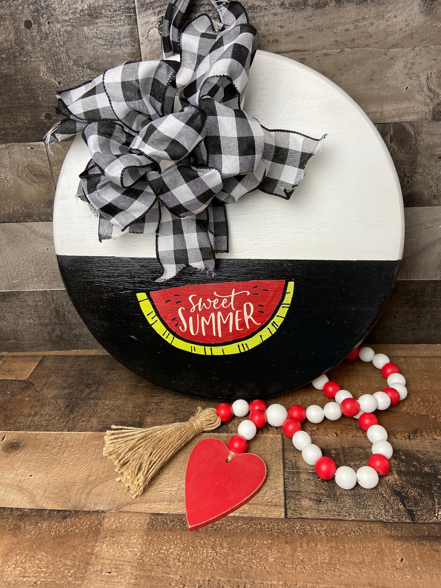 Door Hanger or tray - Sweet Summer, home decor