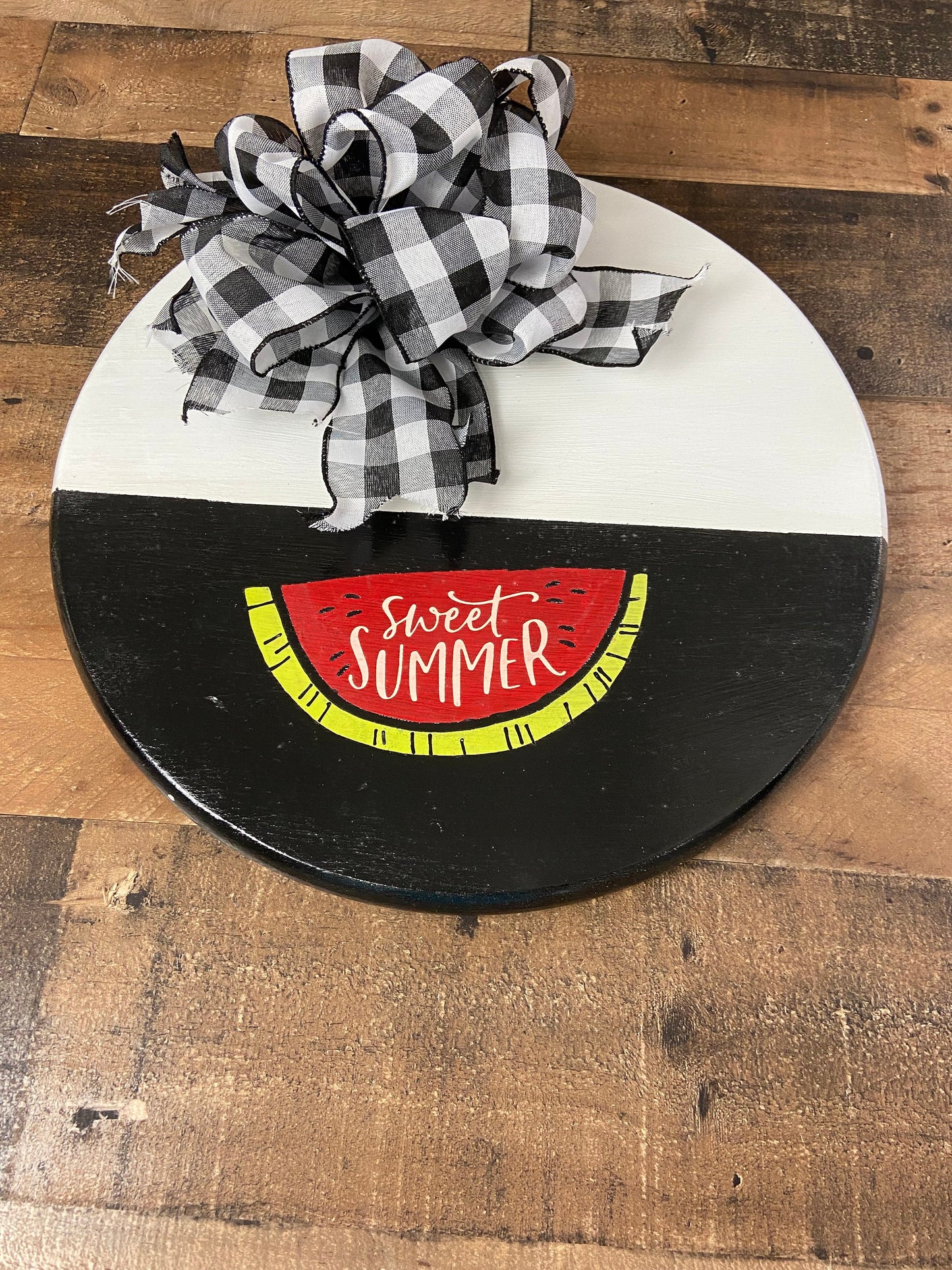 Door Hanger or tray - Sweet Summer, home decor